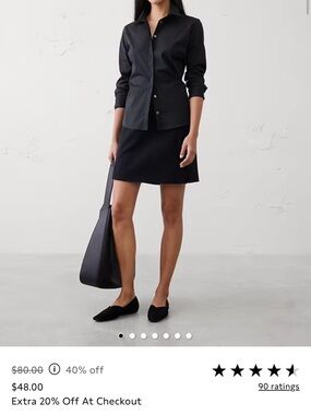 Banana Republic black shirt